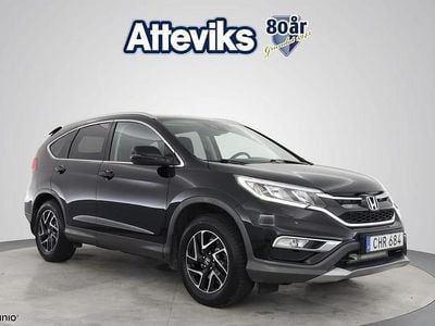 Svart Begagnad 2016 Honda CR-V Elegance SUV | 159 900 kr (Bra pris)