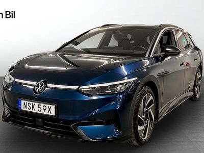 Begagnad VW ID.7 Pro 210 kW (286 HK) 2024 Blå Kombi