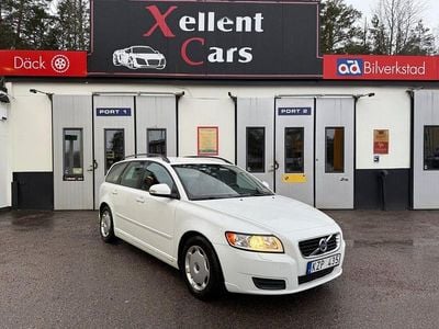 Vit Begagnad 2010 Volvo V50 Kinetic Kombi | 46 700 kr (Marknadspris)