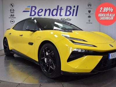 Begagnad Lotus Emeya 675 kW (918 HK) 2024 Solar yellow metallic Halvkombi