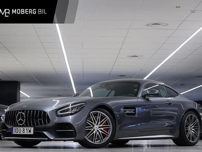 Grå Begagnad 2019 Mercedes AMG GT C Exclusive Sportkupé | 1 349 000 kr