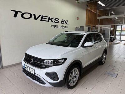 Vit (pure white) Begagnad 2024 VW T-Cross Life SUV | 295 900 kr (Dyr)