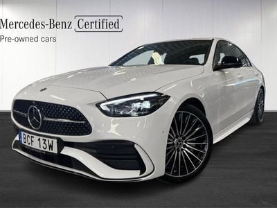 Begagnad Mercedes C200 AMG 204 HK (150 kW) 2025 Vit (white) Sedan