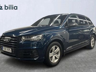 Blå Begagnad 2018 Audi Q7 Comfort SUV | 479 900 kr (Marknadspris)