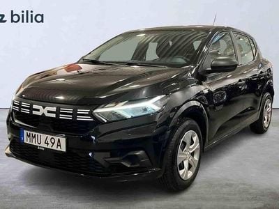 Svart Begagnad 2023 Dacia Sandero Halvkombi | 139 900 kr (Marknadspris)