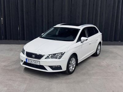 Begagnad Seat Leon ST Style 110 HK (80 kW) 2018 Vit Kombi