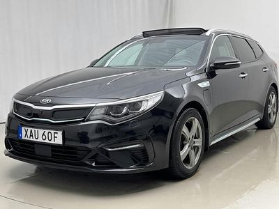 Begagnad Kia Optima Advance 205 HK (150 kW) 2020 Svart Kombi