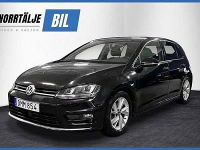 Begagnad VW Golf VII R-line 140 HK (102 kW) 2014 Svart Halvkombi