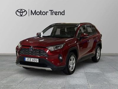 Röd Begagnad 2020 Toyota RAV4 Hybrid Executive SUV | 325 000 kr (Marknadspris)