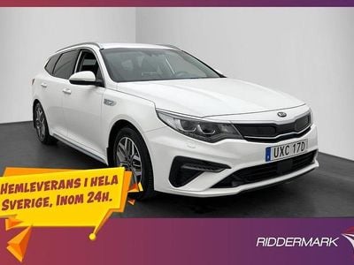 Begagnad Kia Optima Advance 205 HK (150 kW) 2020 Vit Kombi