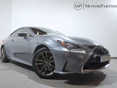 Grå Begagnad 2017 Lexus RC300h Executive Line Sportkupé | 319 900 kr