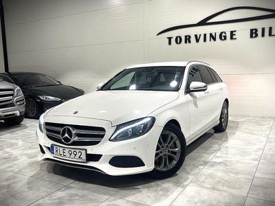 Vit Begagnad 2017 Mercedes C250 Avantgarde Kombi | 179 000 kr (Marknadspris)