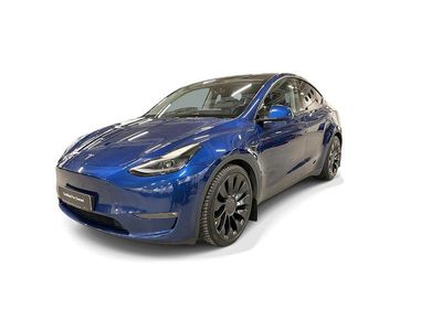 Blå Begagnad 2023 Tesla Model Y Performance SUV | 429 200 kr (Lite dyr)