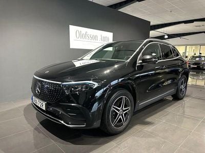 Kosmossvart metallic Begagnad 2025 Mercedes EQA300 Advanced SUV | 469 000 kr (Bra pris)