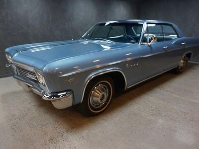 Ljusblå Begagnad 1966 Chevrolet Impala Sport Sedan | 299 000 kr
