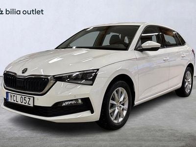 Begagnad Skoda Scala Style 110 HK (80 kW) 2022 Vit Halvkombi