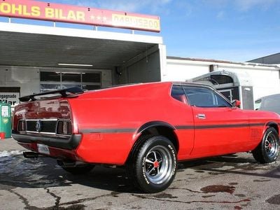 Begagnad Ford Mustang Mach 1 214 HK (157 kW) 1971 Röd Cab