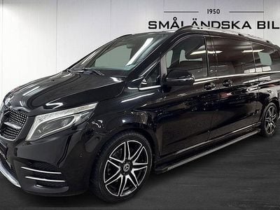 Begagnad Mercedes V250 Avantgarde 190 HK (139 kW) 2018 Svart Minibuss