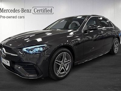 Grå Begagnad 2025 Mercedes C300e AMG Sedan | 509 000 kr (Superpris)
