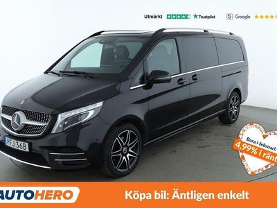 Begagnad Mercedes V250 Avantgarde 192 HK (141 kW) 2022 Svart Minibuss