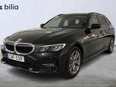 Svart Begagnad 2021 BMW 330 Sport Line Kombi | 289 900 kr