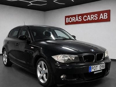 Begagnad BMW 118 Advantage 143 HK (105 kW) 2009 Svart Halvkombi