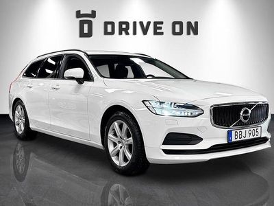Begagnad Volvo V90 Kinetic 190 HK (139 kW) 2018 Vit Kombi