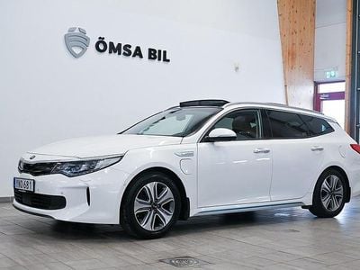 Begagnad Kia Optima Advance 156 HK (114 kW) 2018 Vit Kombi