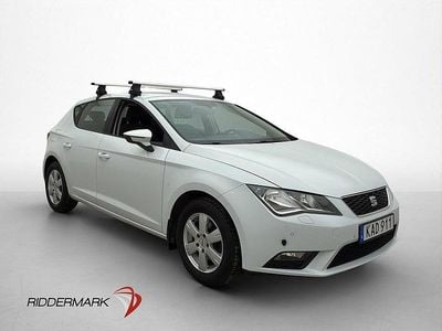Begagnad Seat Leon Style 110 HK (80 kW) 2014 Vit Halvkombi