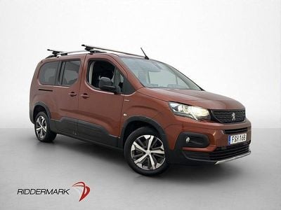 Begagnad Peugeot Rifter GT-line 131 HK (96 kW) 2019 Brun Minibuss