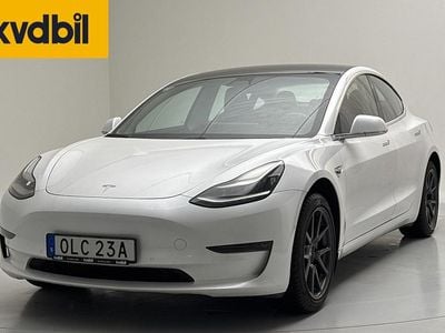 Begagnad Tesla Model 3 Long Range AWD 366 kW (498 HK) 2020 Vit Sedan