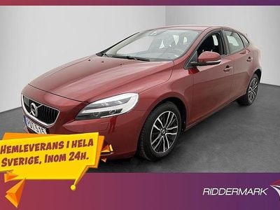 Röd Begagnad 2016 Volvo V40 Momentum Halvkombi | 208 900 kr (Lite dyr)