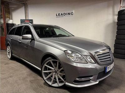 Silver Begagnad 2013 Mercedes E220 AMG Kombi | 139 900 kr (Bra pris)