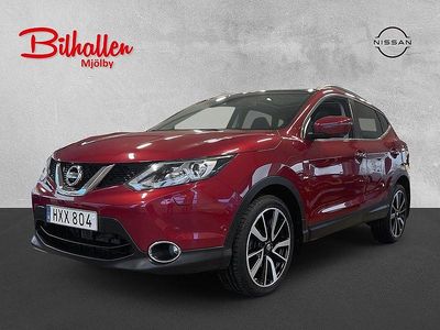 Begagnad Nissan Qashqai Tekna 131 HK (96 kW) 2015 Röd SUV