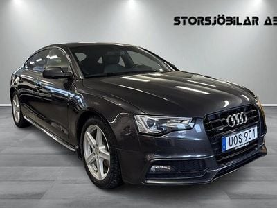 Begagnad Audi A5 Sportback 190 HK (139 kW) 2014 Grå Halvkombi