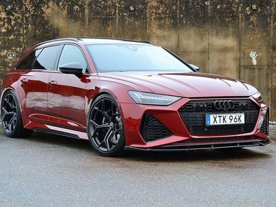 Begagnad Audi RS6 Design 630 HK (463 kW) 2024 Röd Kombi
