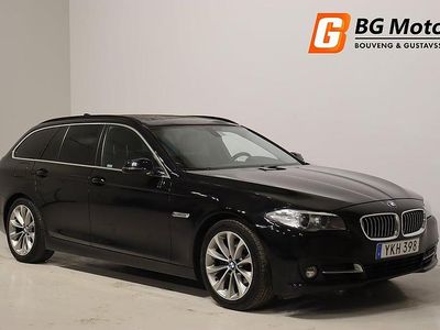 Svart Begagnad 2017 BMW 520 Kombi | 164 700 kr (Superpris)