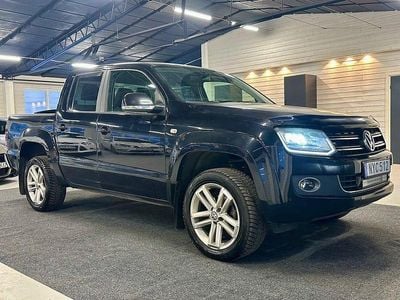 Svart Begagnad 2016 VW Amarok Highline Pickup | 139 800 kr (Lite dyr)