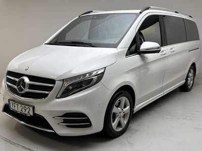 Begagnad Mercedes V250 AMG line 190 HK (139 kW) 2017 Vit Minibuss