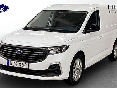 Frozen white Ny 2025 Ford Transit Connect Limited Minibuss | 414 600 kr