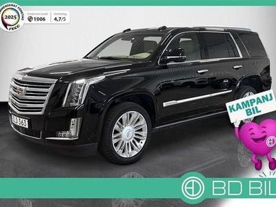 Svart Begagnad 2017 Cadillac Escalade SUV | 539 900 kr (Marknadspris)