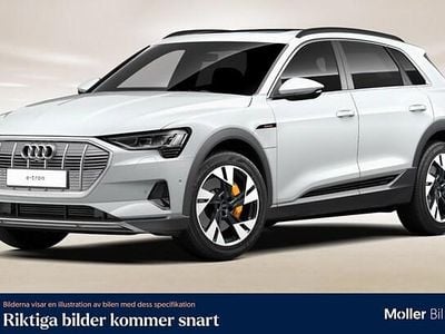 Begagnad Audi e-tron Proline 300 kW (408 HK) 2021 Glaciärvit metallic SUV