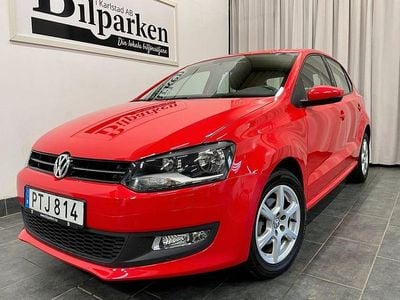 Röd Begagnad 2014 VW Polo Halvkombi | 139 900 kr (Lite dyr)