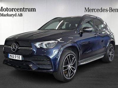 Mörkblå Begagnad 2020 Mercedes GLE400 AMG SUV | 619 000 kr (Marknadspris)