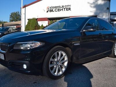 Begagnad BMW 520 190 HK (139 kW) 2015 Svart Sedan