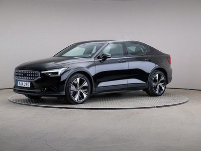 Begagnad Polestar 2 Long Range Single Motor 219 kW (299 HK) 2022 Svart Halvkombi