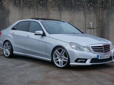 Begagnad Mercedes E350 AMG 265 HK (194 kW) 2010 Silver Sedan
