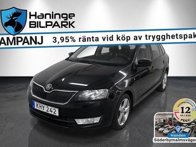 Begagnad Skoda Rapid 86 HK (63 kW) 2014 Svart Halvkombi