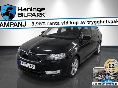 Begagnad Skoda Rapid 86 HK (63 kW) 2014 Svart Halvkombi