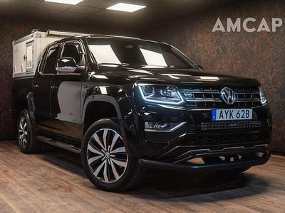 Svart Begagnad 2019 VW Amarok Aventura Pickup | 449 500 kr (Dyr)